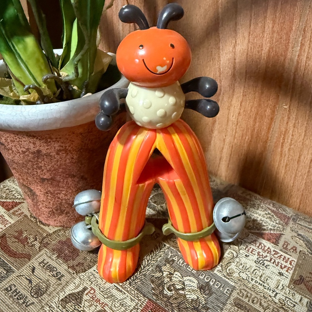 Vintage Battat “A” shaker toy